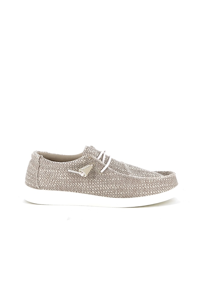 Großhändler UOMO design - Herren-Slip-On-Schuhe aus Canvas mit Velours-Optik