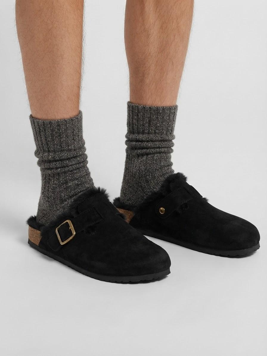 Grossiste Vices-Verso - Mules sabot basic fourrées Grossiste Vices-Verso - Mules sabot basic fourrées