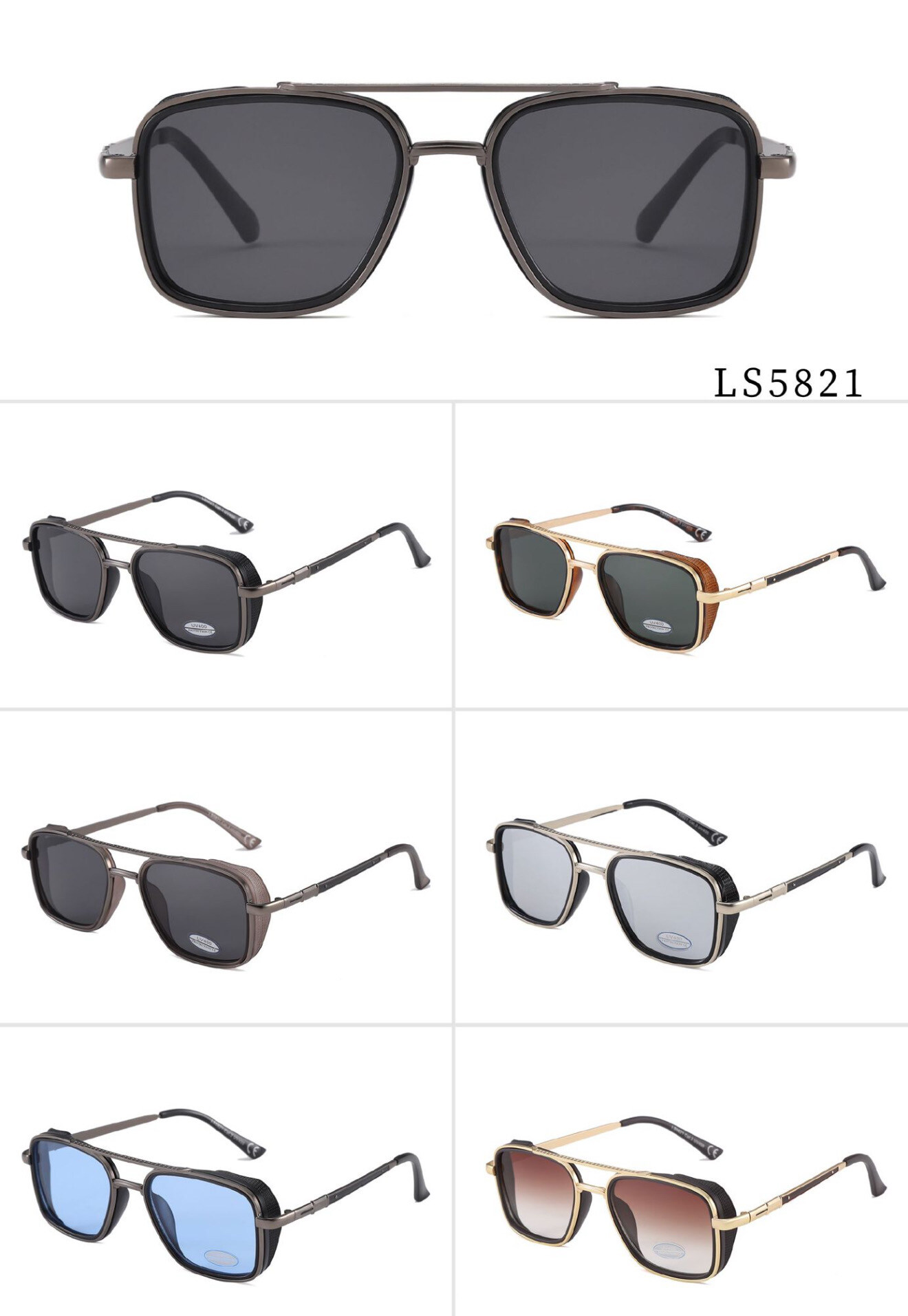 Großhändler Victoria EL - Retro-Business-Sonnenbrille