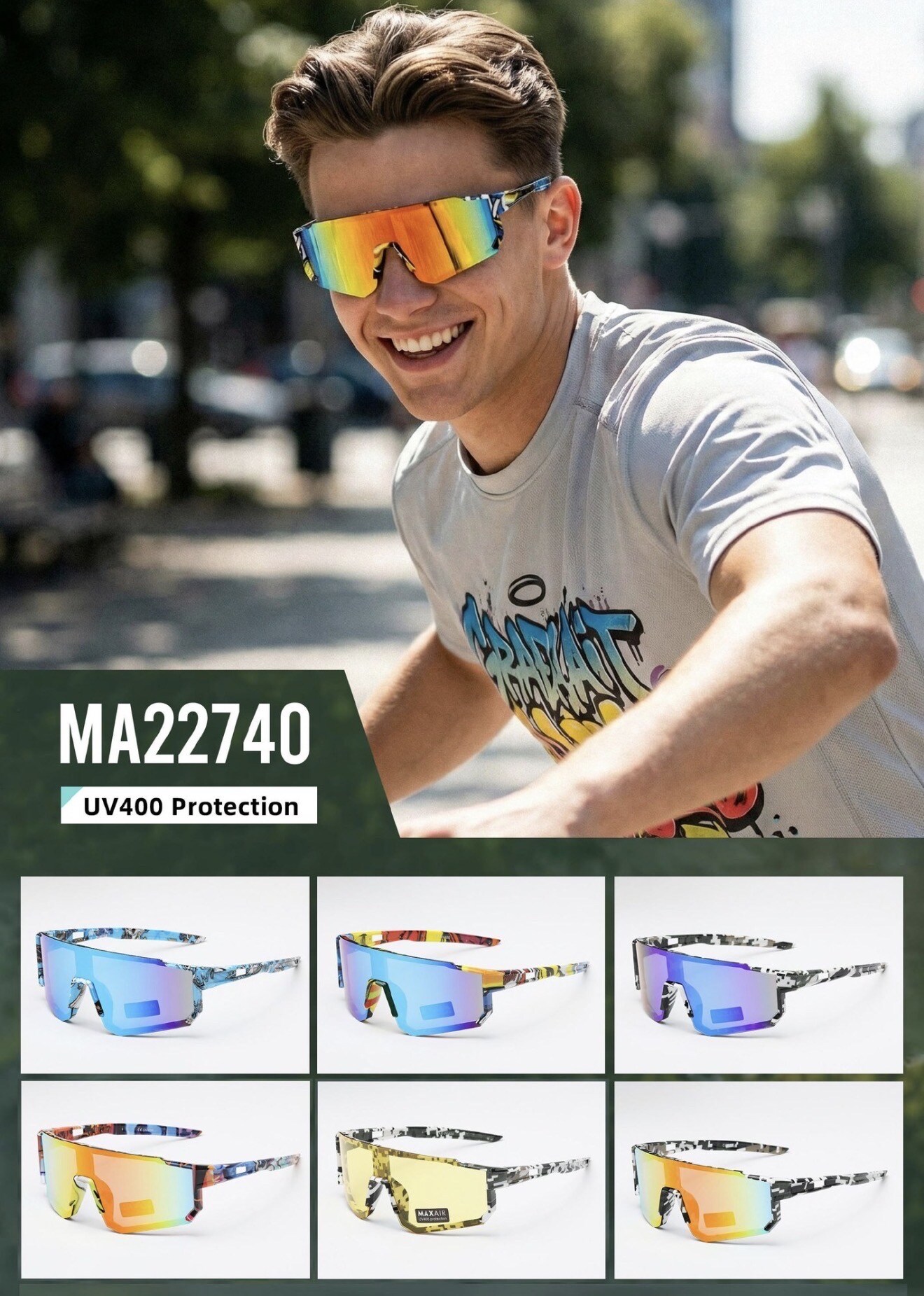 Wholesaler Victoria EL - Urban & Sports Performance Sunglasses