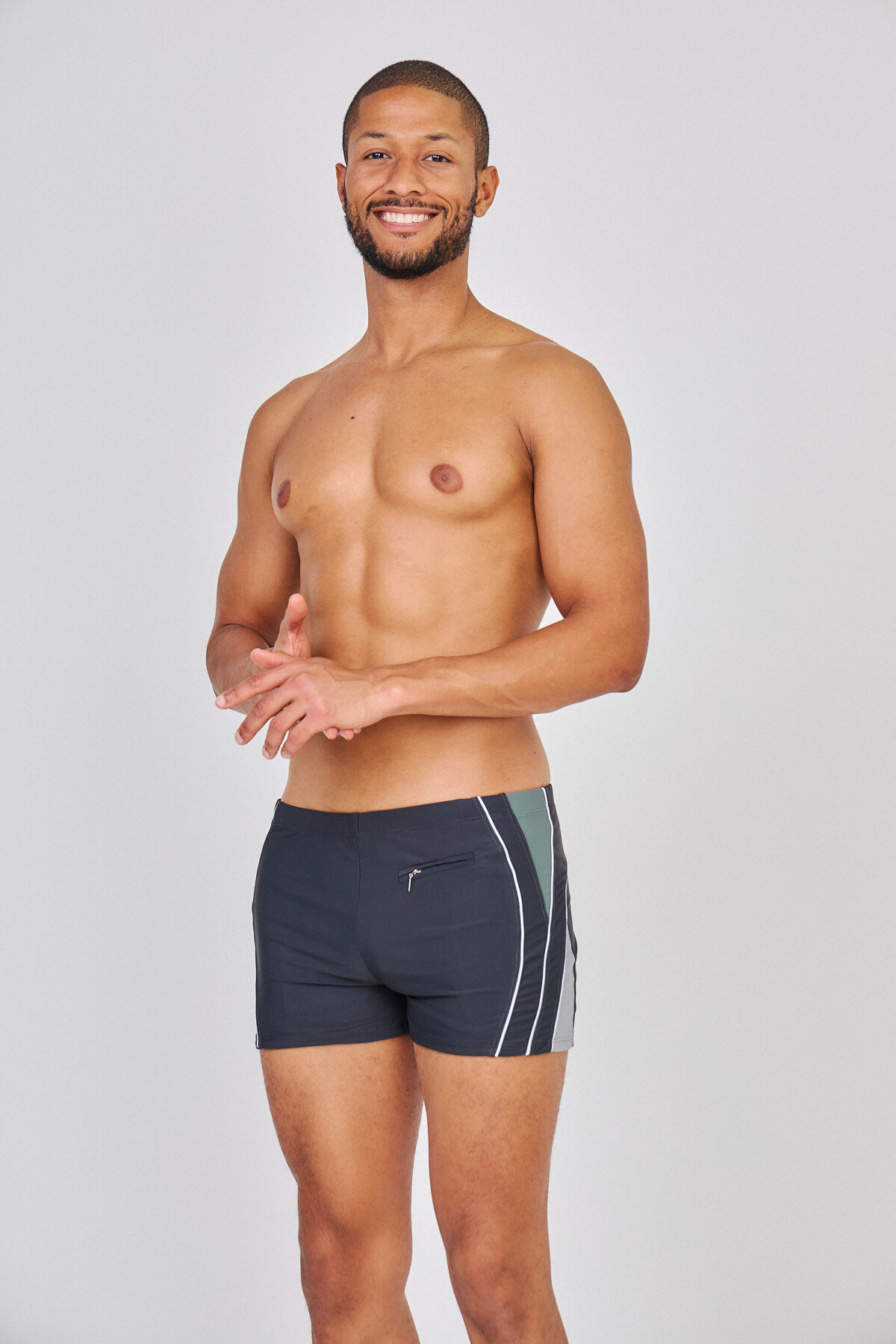 Großhändler Vidoya Swimwear - Herren Grafik Sport Badeboxer