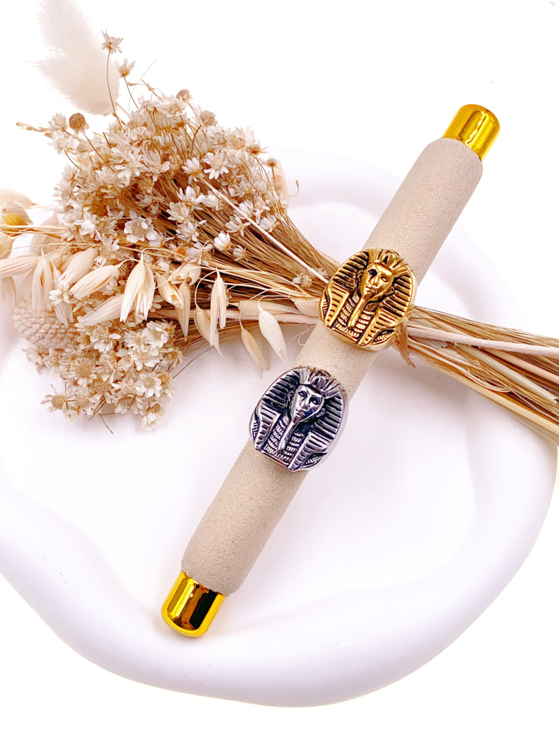 Wholesaler WEC Bijoux - steel pharaoh ring