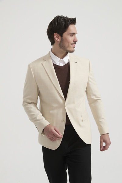 Wholesaler Yves Enzo Paris - Prince of Wales Blazer Wholesaler Yves Enzo Paris - Prince of Wales Blazer