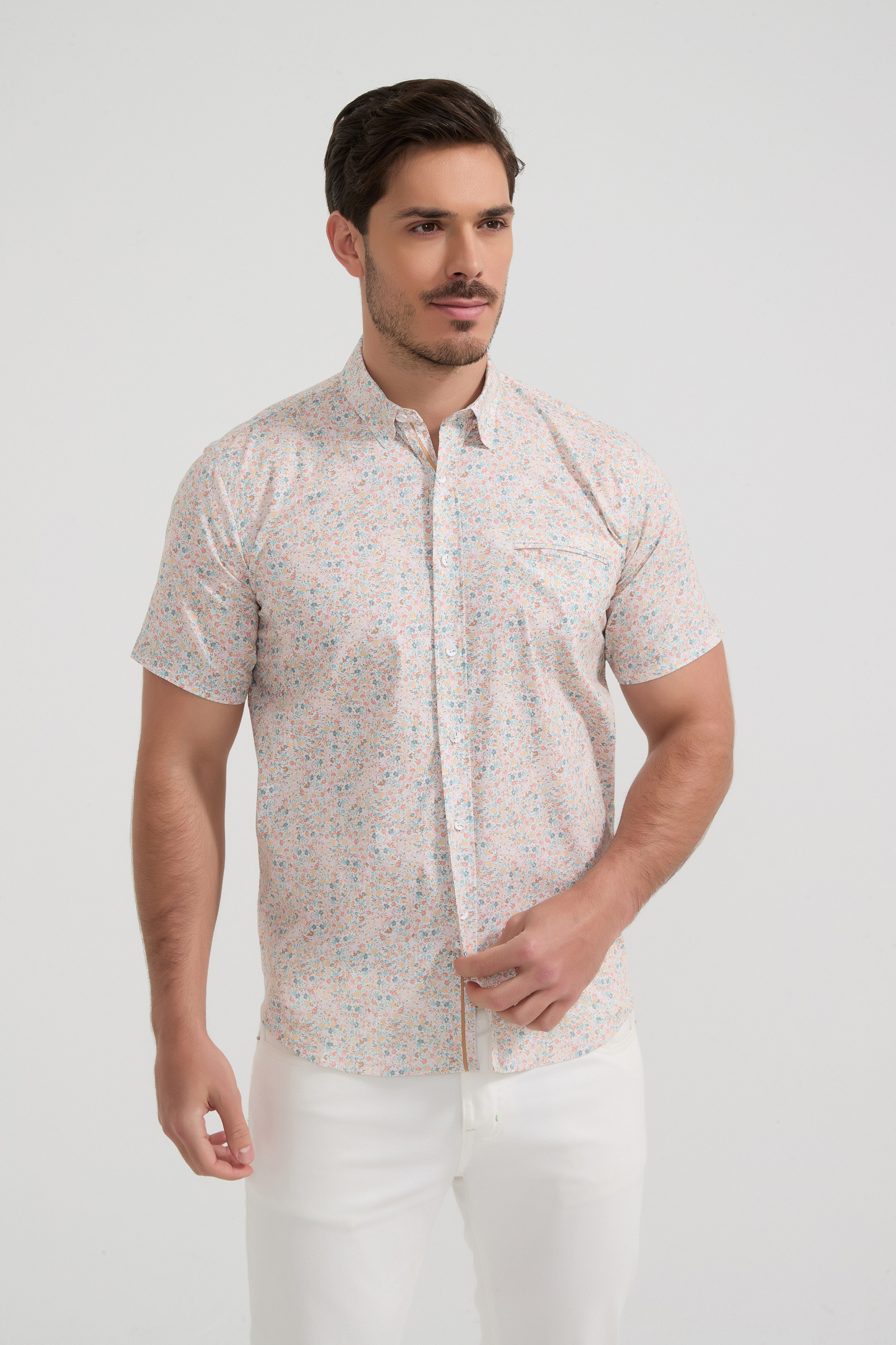 Grossista Yves Enzo Paris - Camicia della collezione PREMIUM in cotone elasticizzato