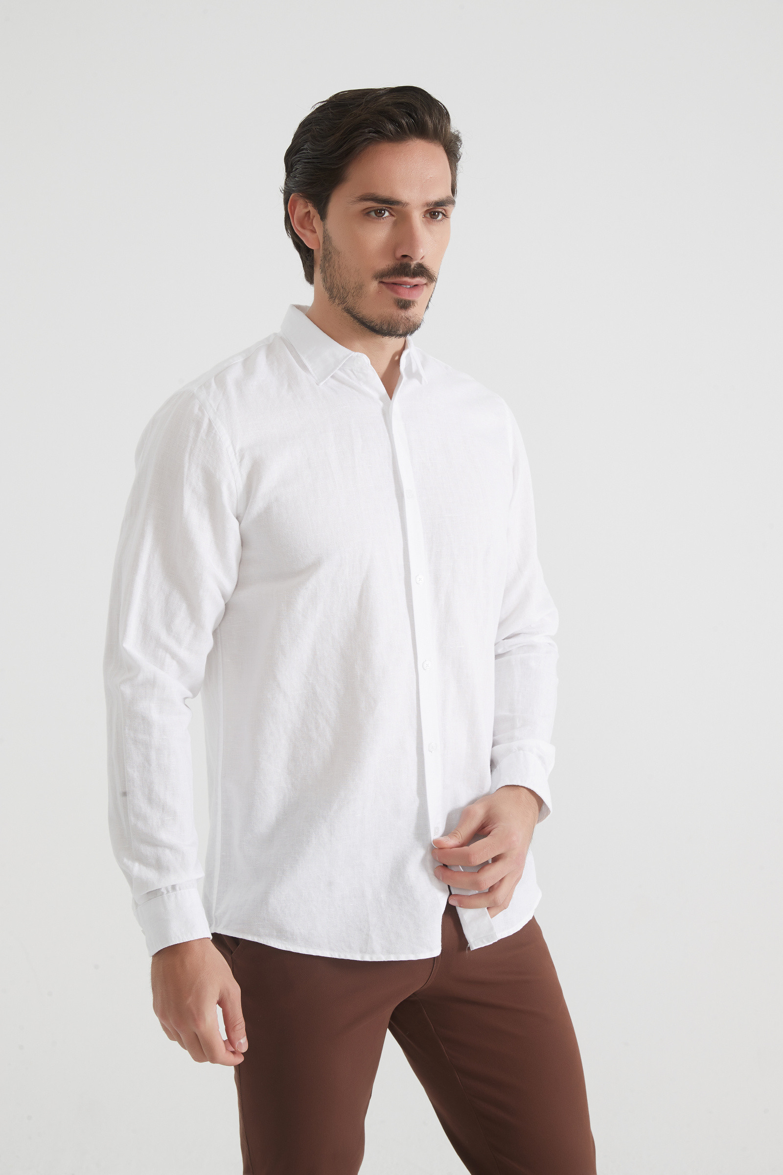 Mayorista Yves Enzo Paris - Camisa 100% lino