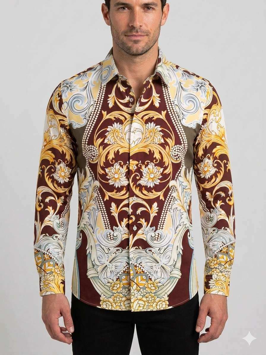 Mayorista Yves Enzo Paris - Camisa IMPERIALE de corte recto
