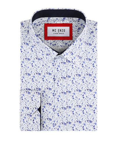 Wholesaler Yves Enzo Paris - Slim fit patterned shirt Wholesaler Yves Enzo Paris - Slim fit patterned shirt