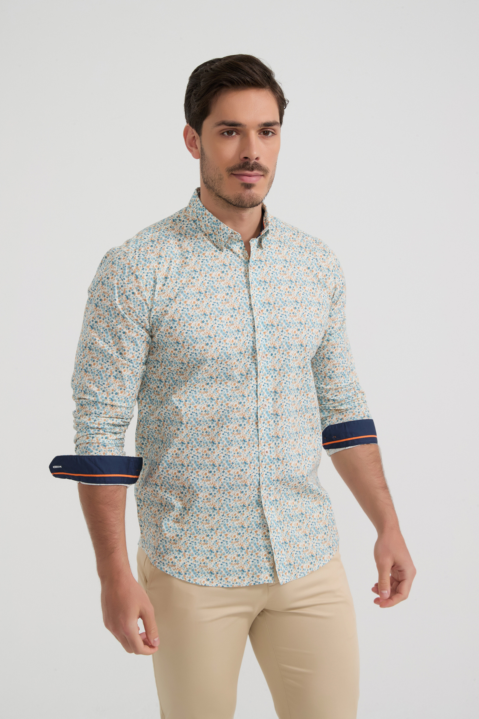 Grossista Yves Enzo Paris - Camicia collezione PREMIUM in cotone elasticizzato