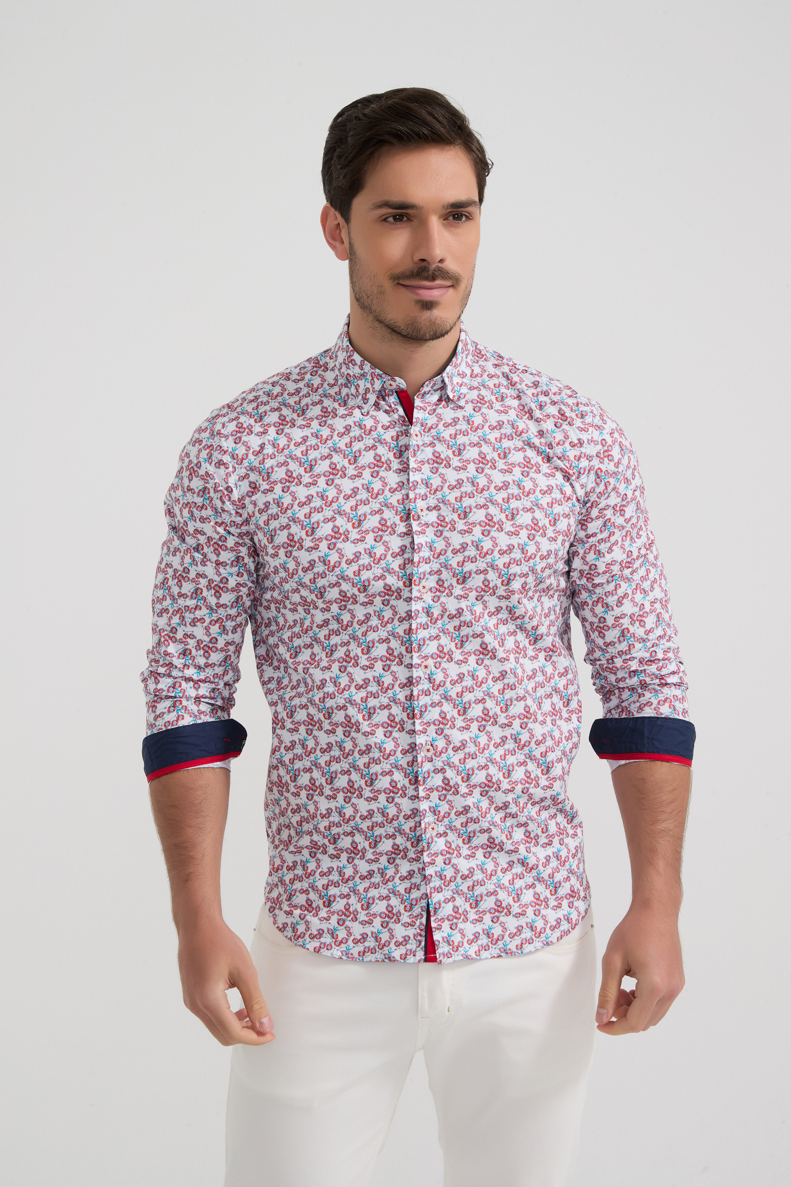 Grossista Yves Enzo Paris - Camicia collezione PREMIUM in cotone elasticizzato