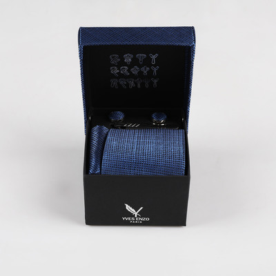 Wholesaler Yves Enzo Paris - Patterned tie set Wholesaler Yves Enzo Paris - Patterned tie set