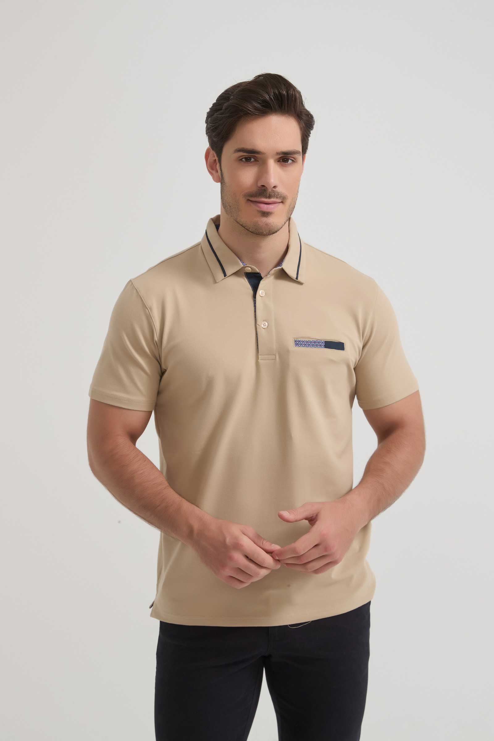 Grossiste Yves Enzo Paris - Polo Richard coton suprême