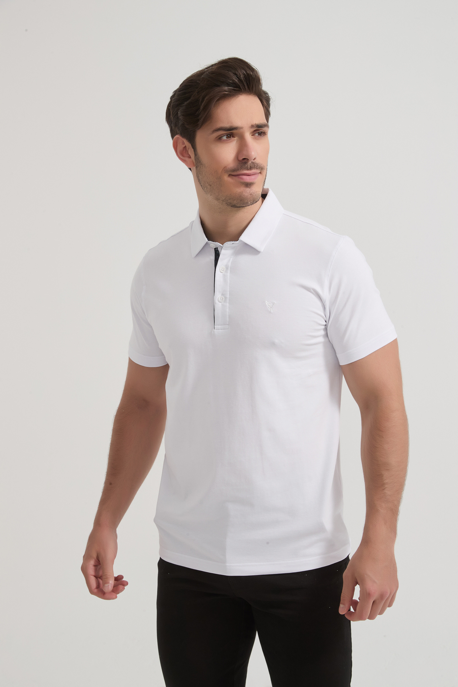 Grossiste Yves Enzo Paris - Polo Roger coton suprême