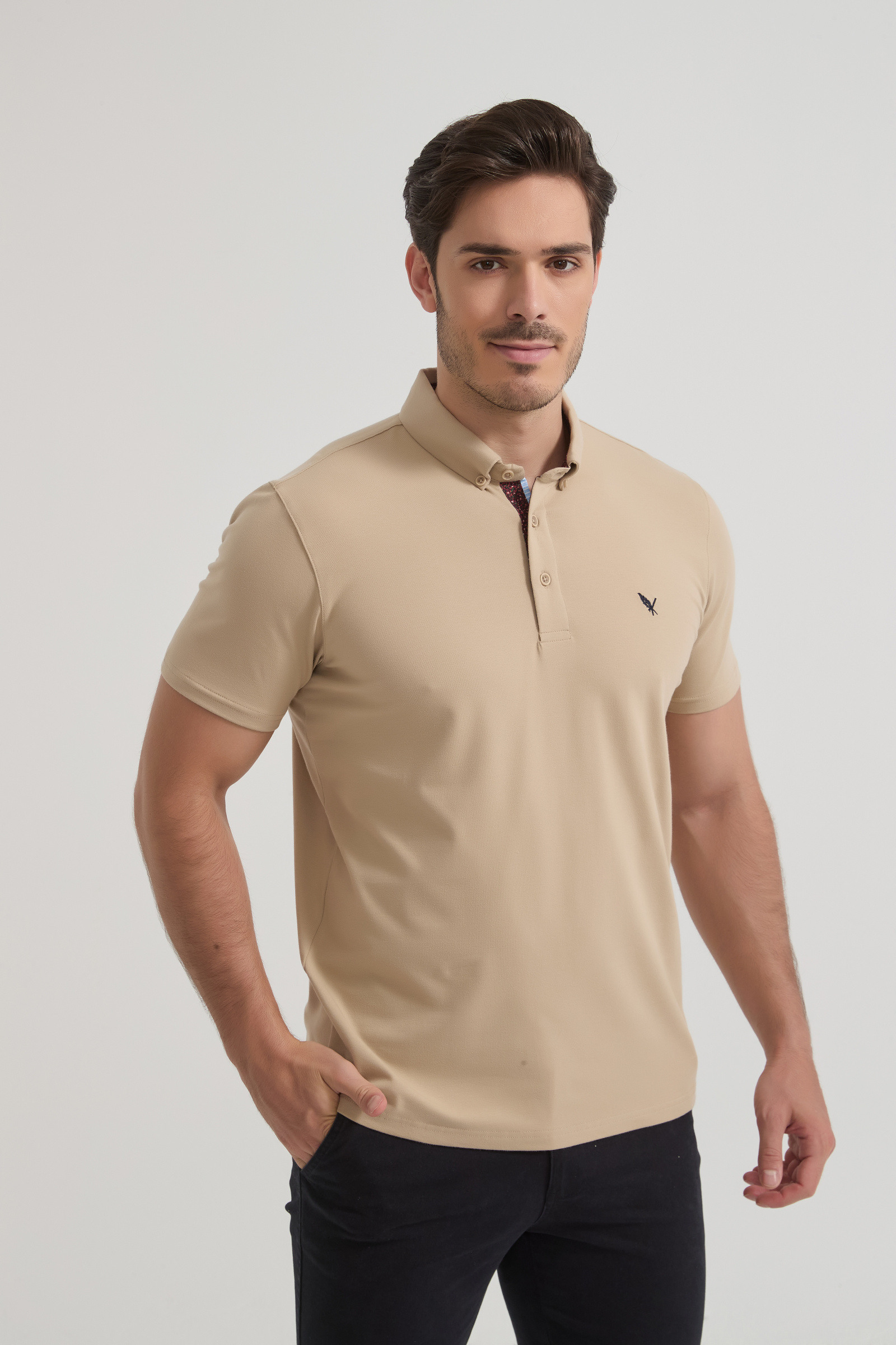 Grossista Yves Enzo Paris - Polo Fabien in cotone supremo
