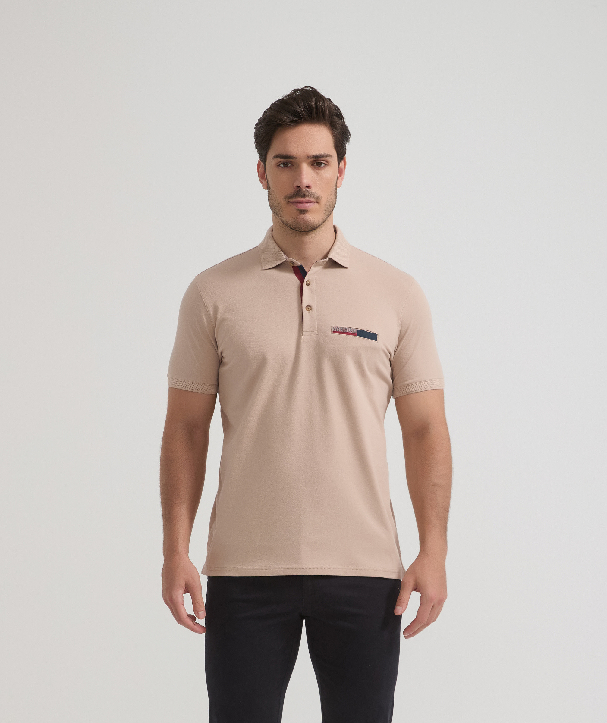Grossiste Yves Enzo Paris - Polo Faure coton royal