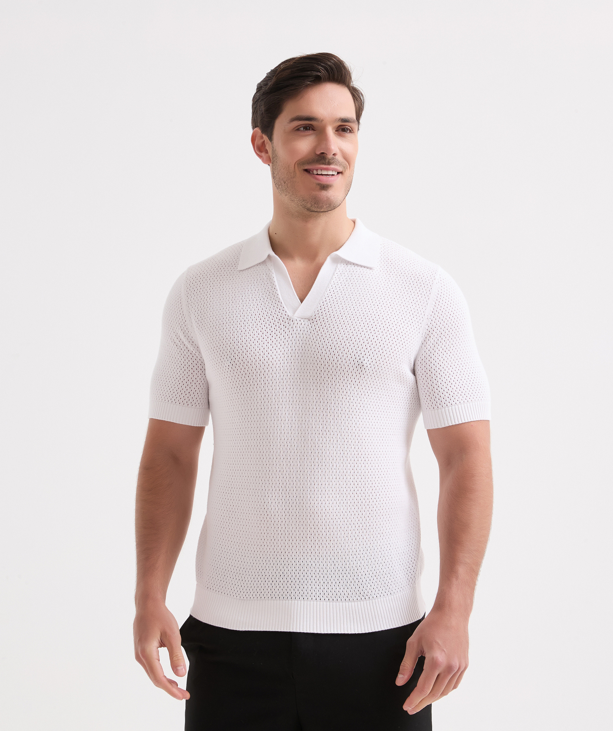 Grossiste Yves Enzo Paris - Polo 100% coton en maille