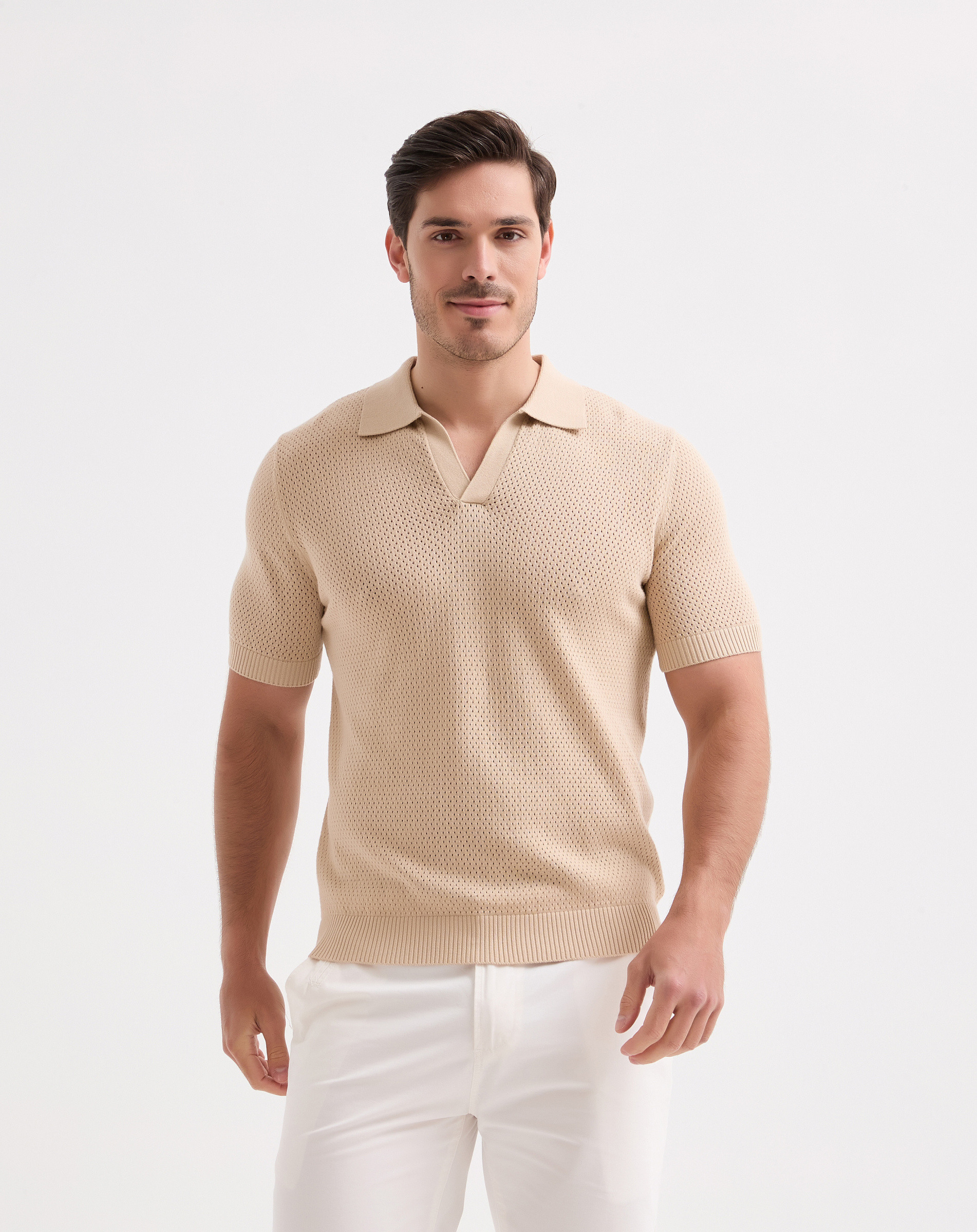 Grossiste Yves Enzo Paris - Polo 100% coton en maille