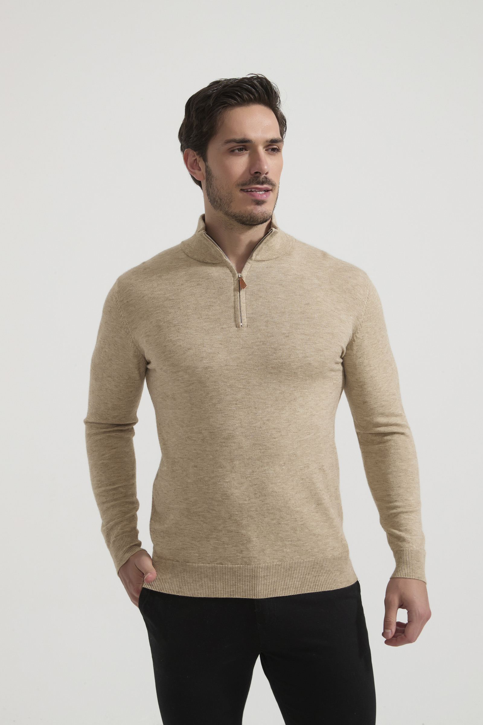 Mayorista Yves Enzo Paris - Cuello camionero con toque de cachemir
