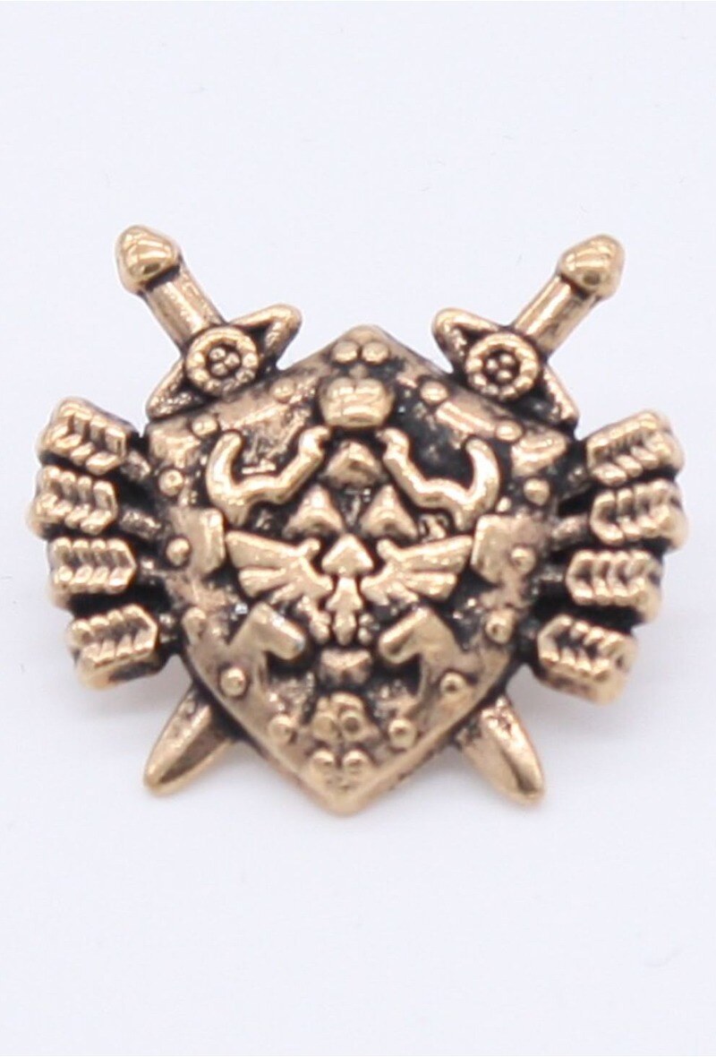 Wholesaler Yves Enzo Paris - Pins golden shield
