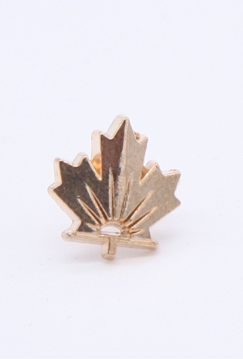 Wholesaler Yves Enzo Paris - Pins golden leaf