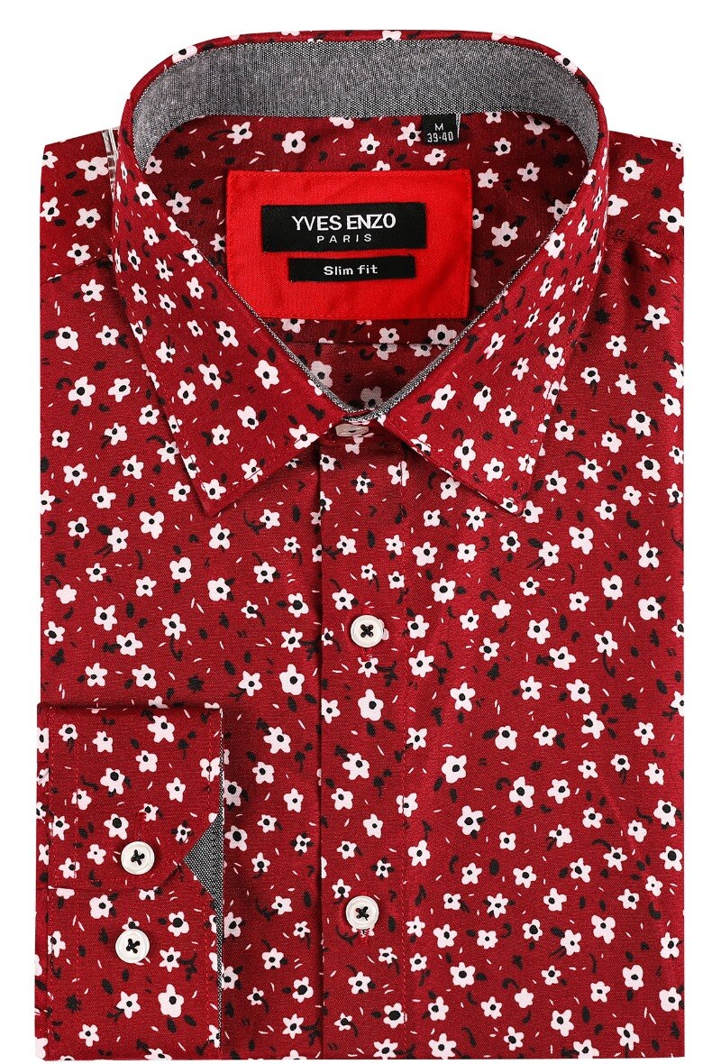 Wholesaler Yves Enzo - Shirt YARD prints slim fit