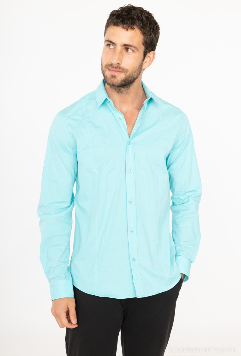 Grossiste Yves Enzo Paris - Chemise slim fit STRETCH