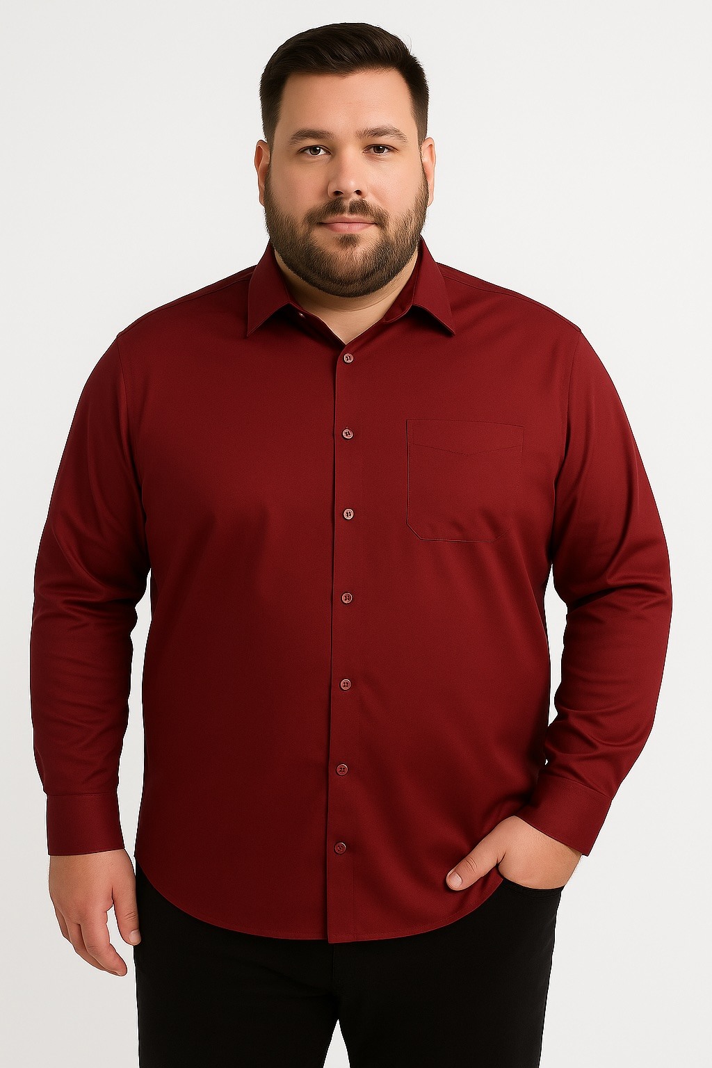 Wholesaler Yves Enzo Paris - Big size shirt from 2XL to 5XL