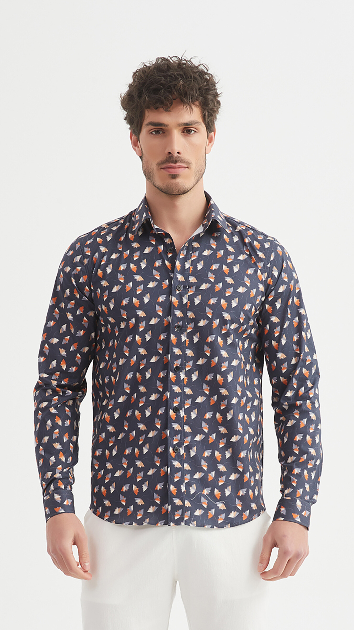 Wholesaler Yves Enzo - Patterned “PREMIUM” shirt