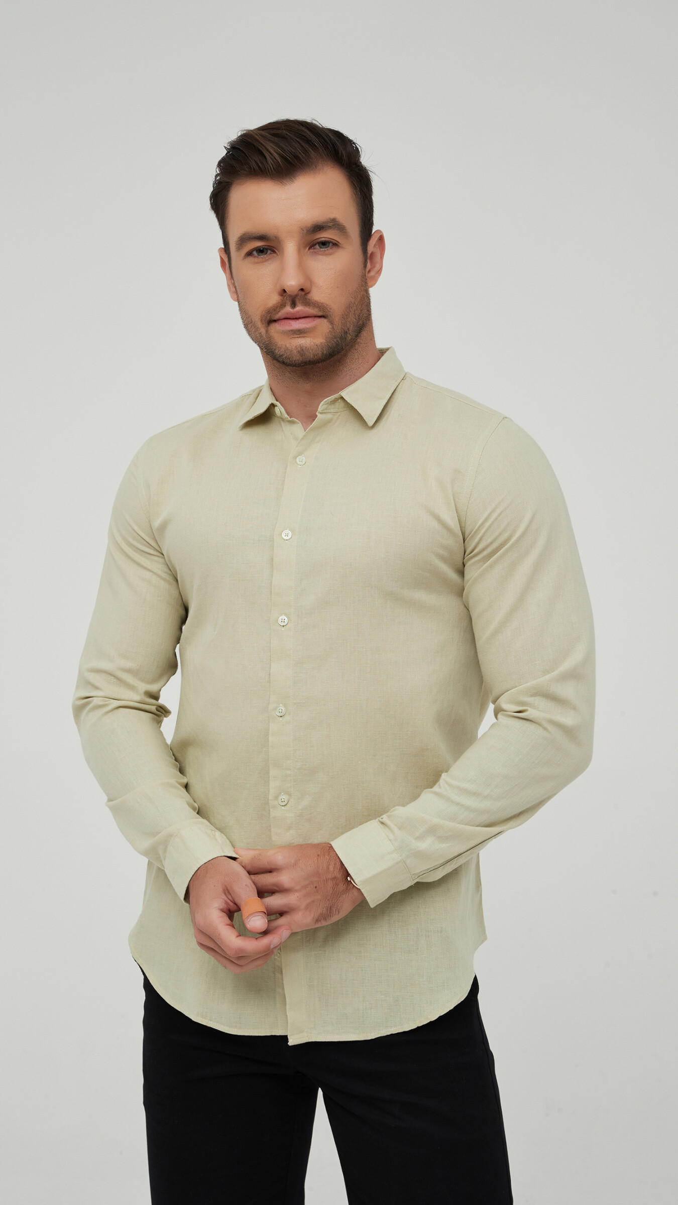 Grossiste Yves Enzo - Chemise en lin