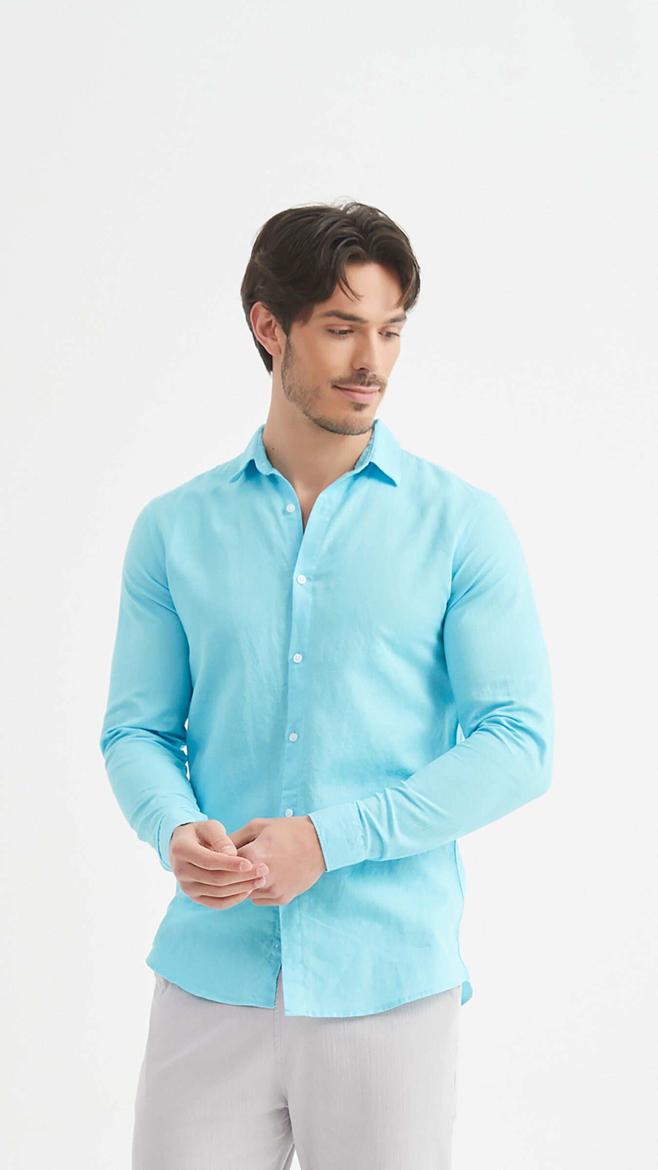 Grossiste Yves Enzo - Chemise en lin