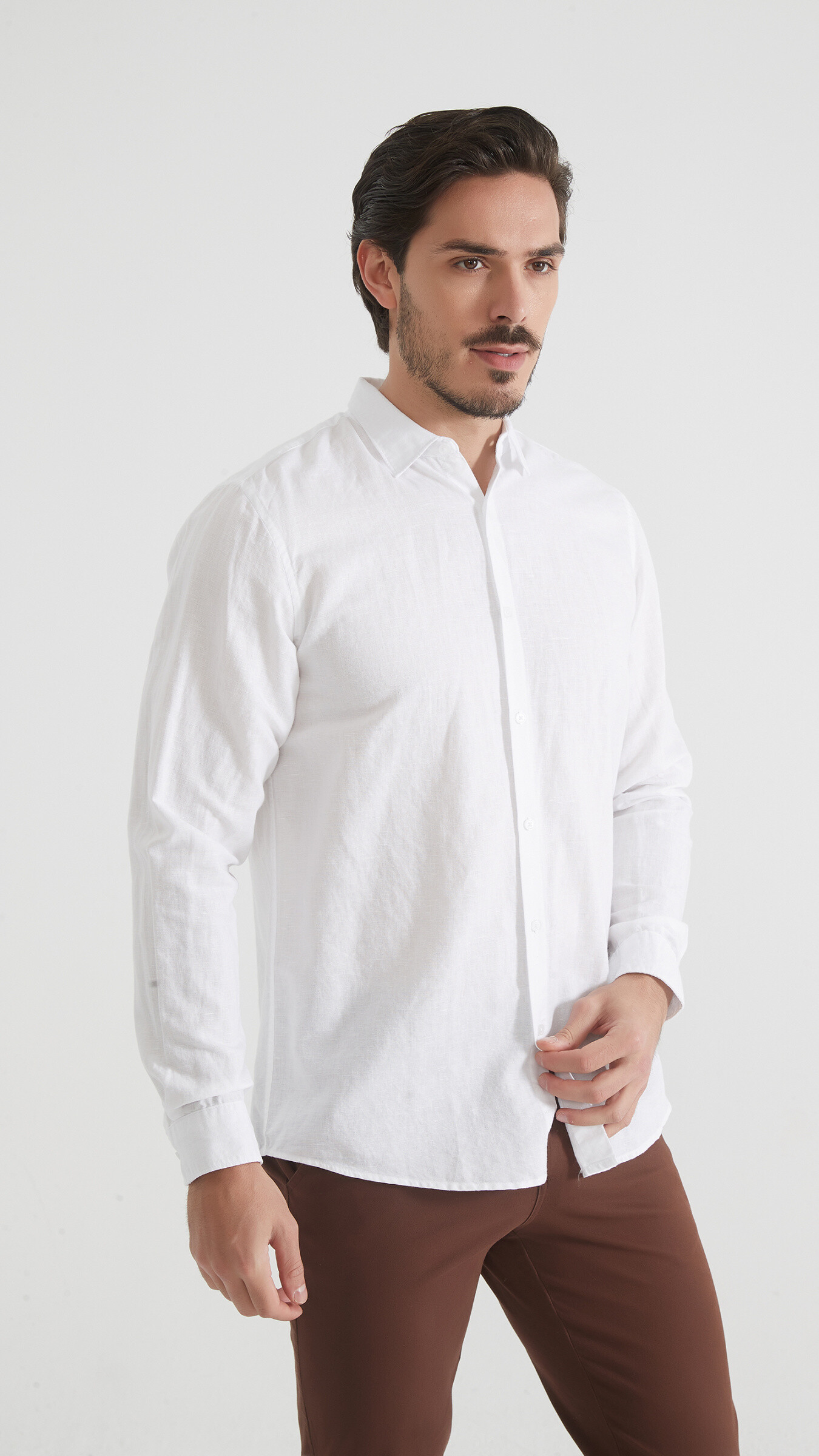Grossiste Yves Enzo - Chemise en lin