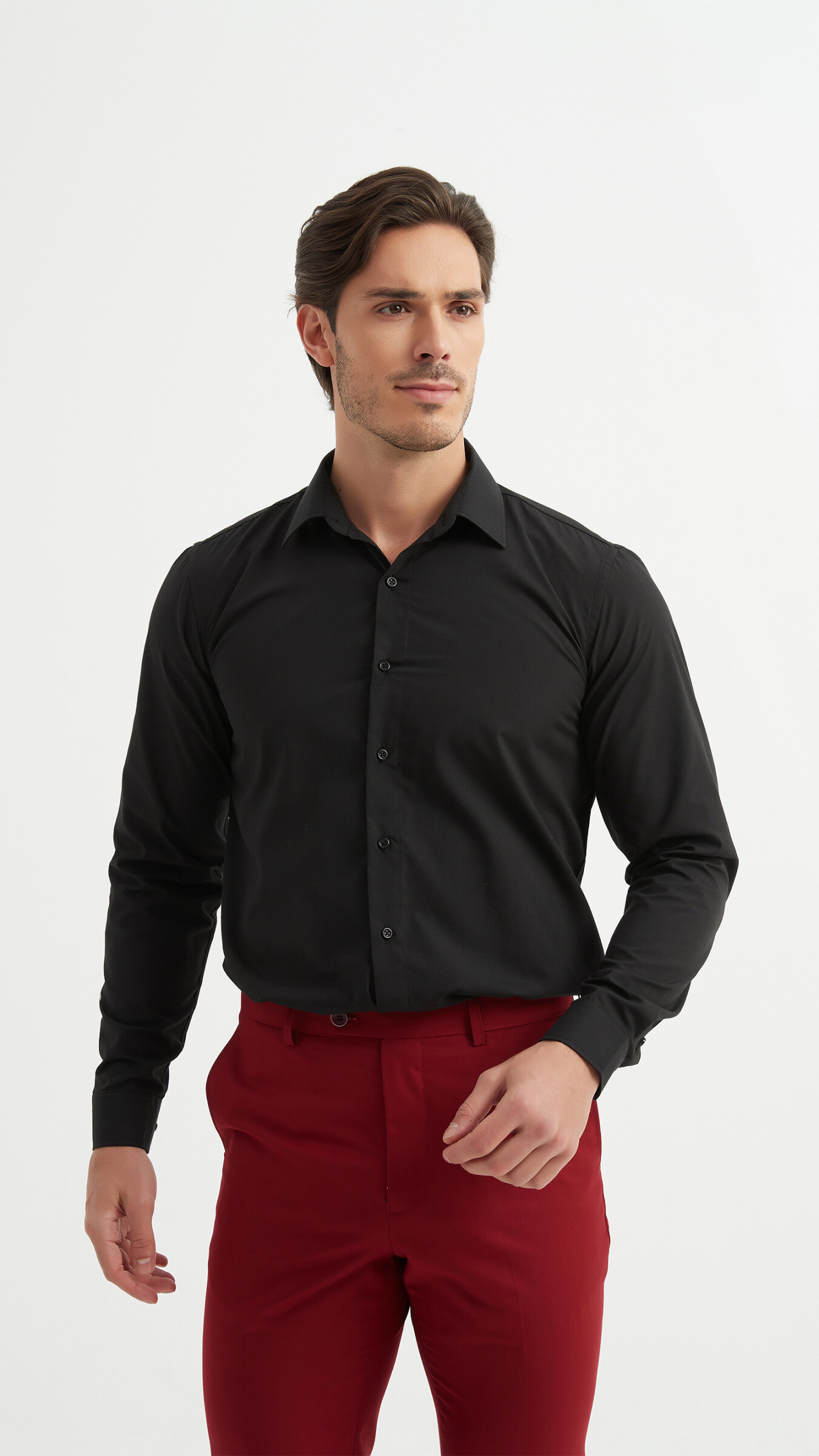 Grossista Yves Enzo - Camicia semplice e aderente