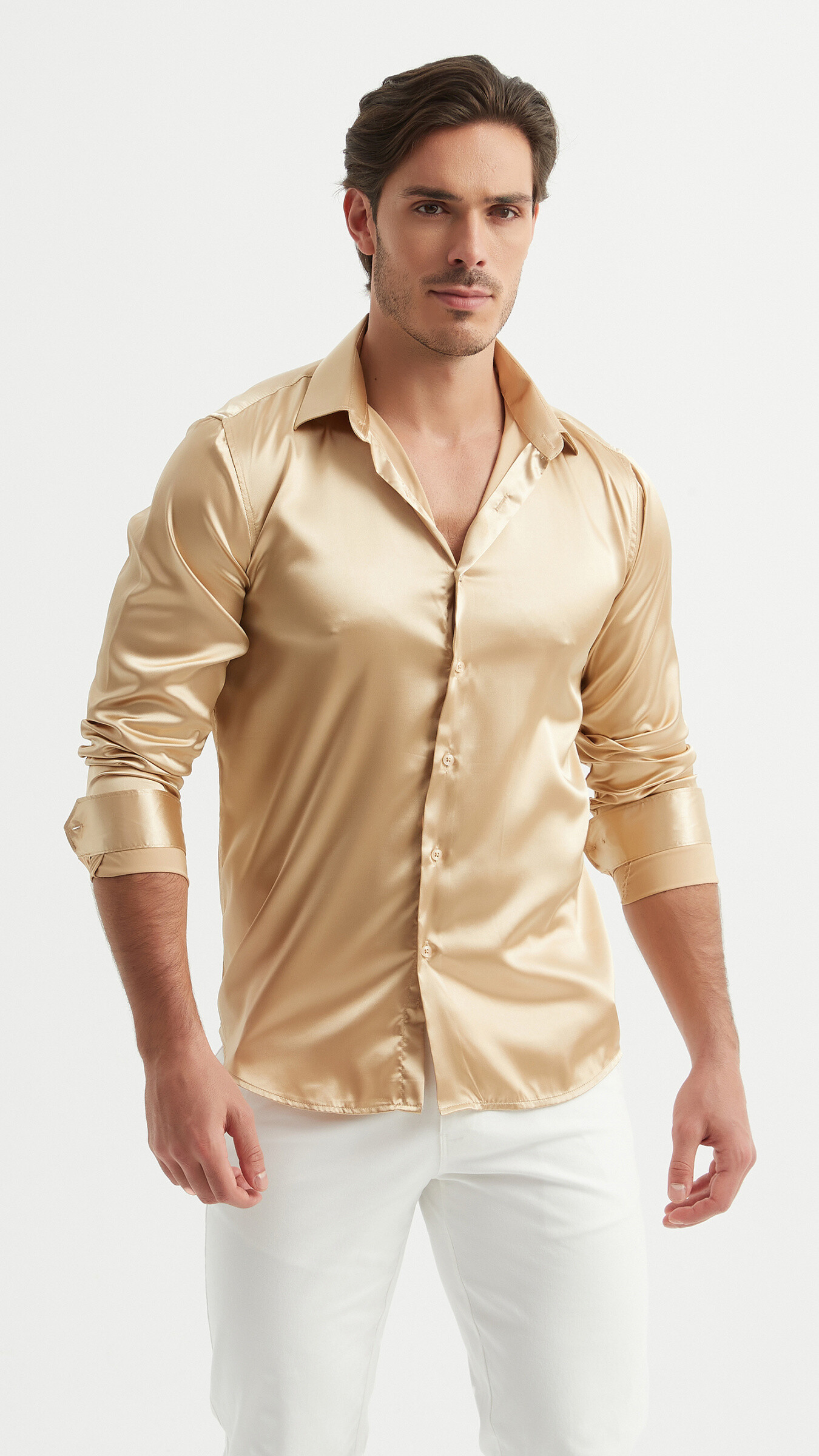 Mayorista Yves Enzo - Camisa lisa corte relajado