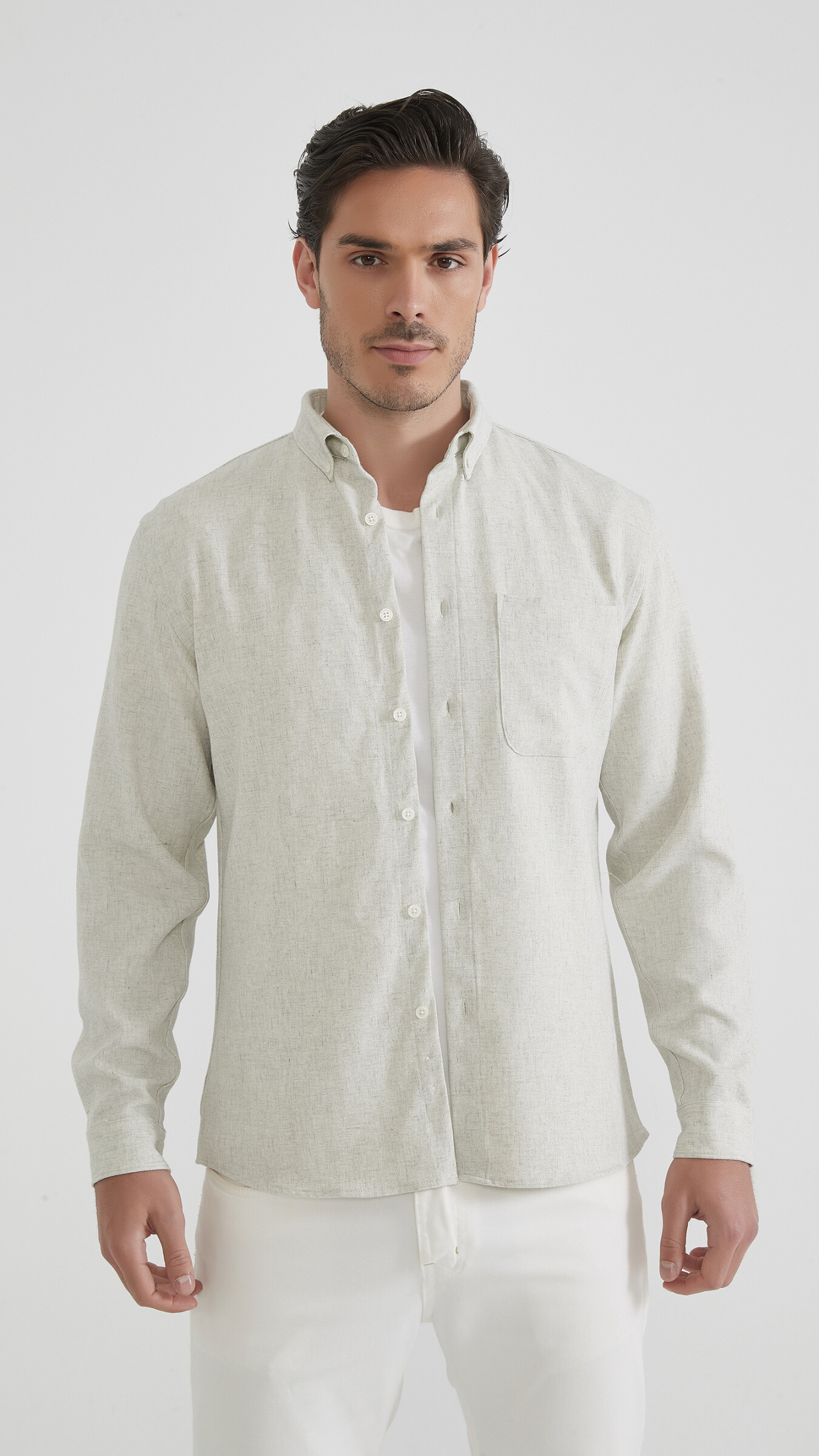 Wholesaler Yves Enzo - Patterned “PREMIUM” shirt