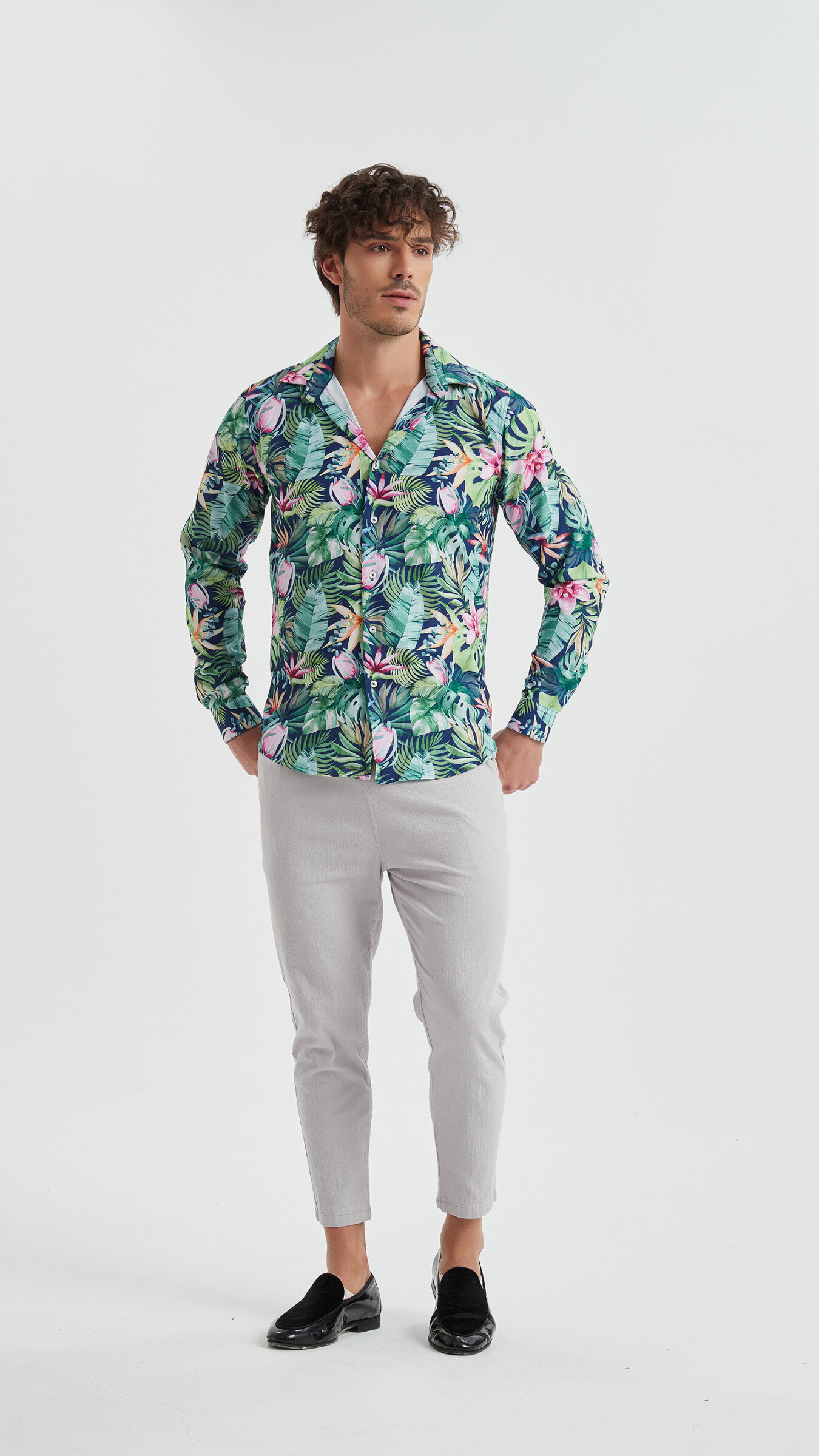 Wholesaler Yves Enzo - Stretch shirt Relax fit