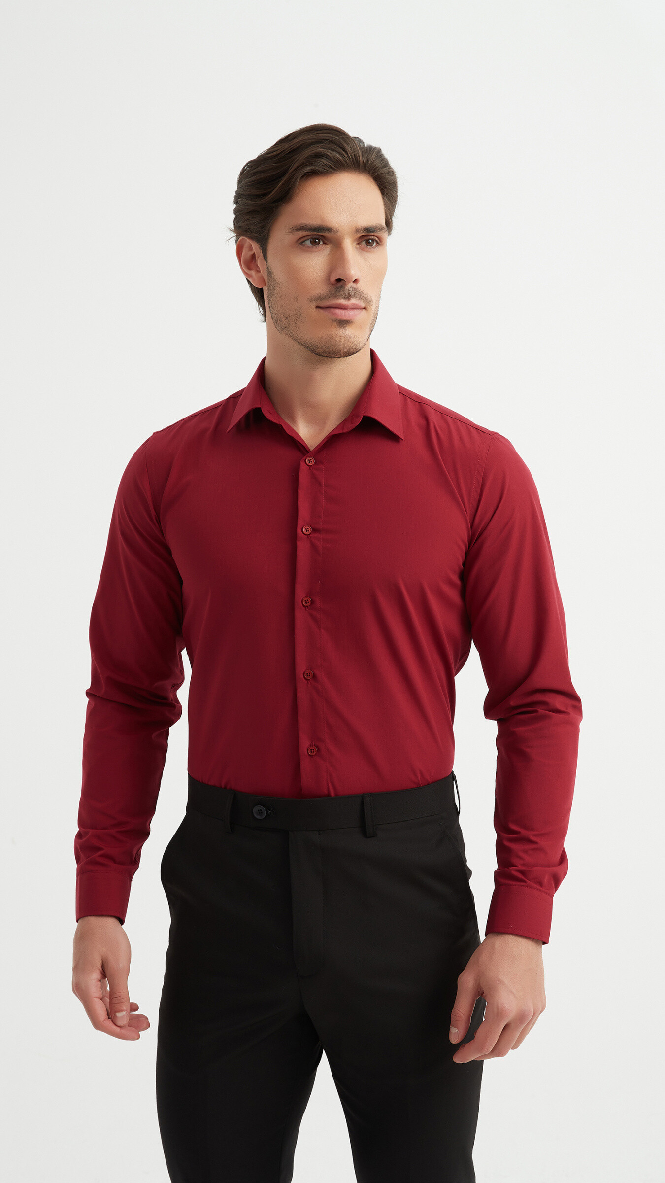 Grossista Yves Enzo - Camicia semplice e aderente