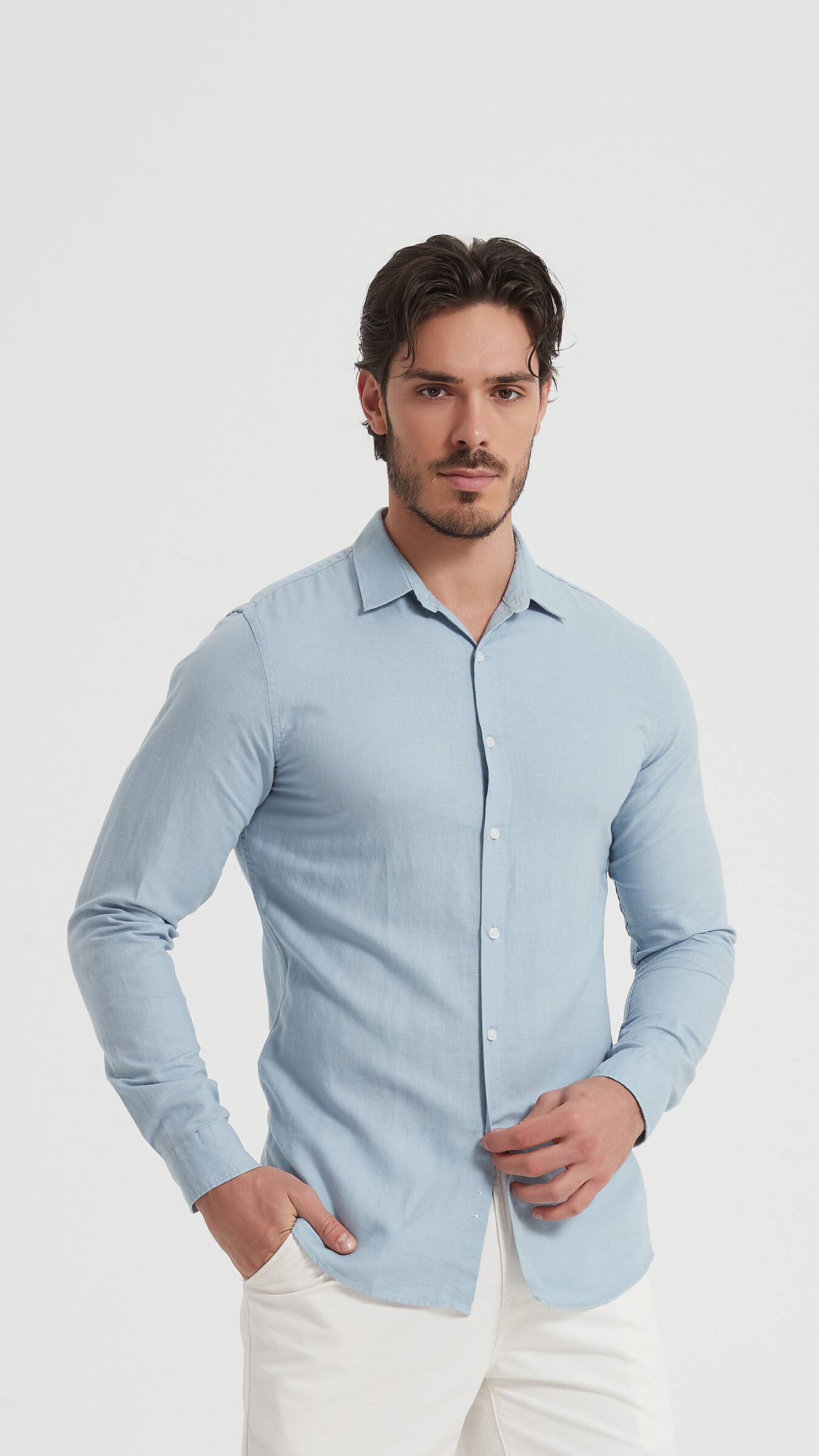 Grossiste Yves Enzo - Chemise en lin