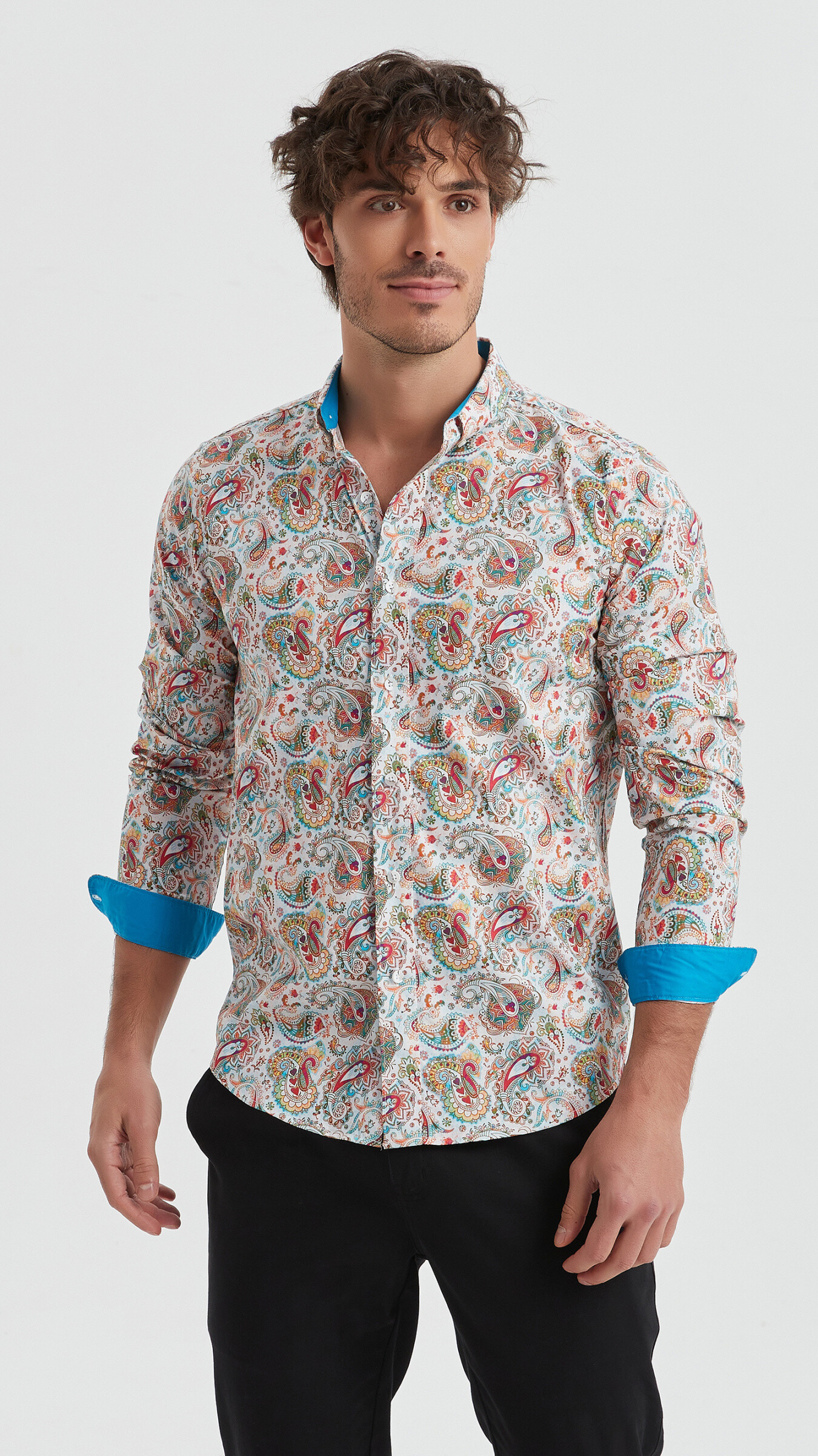 Grossista Yves Enzo - Camicia fantasia “PREMIUM”.