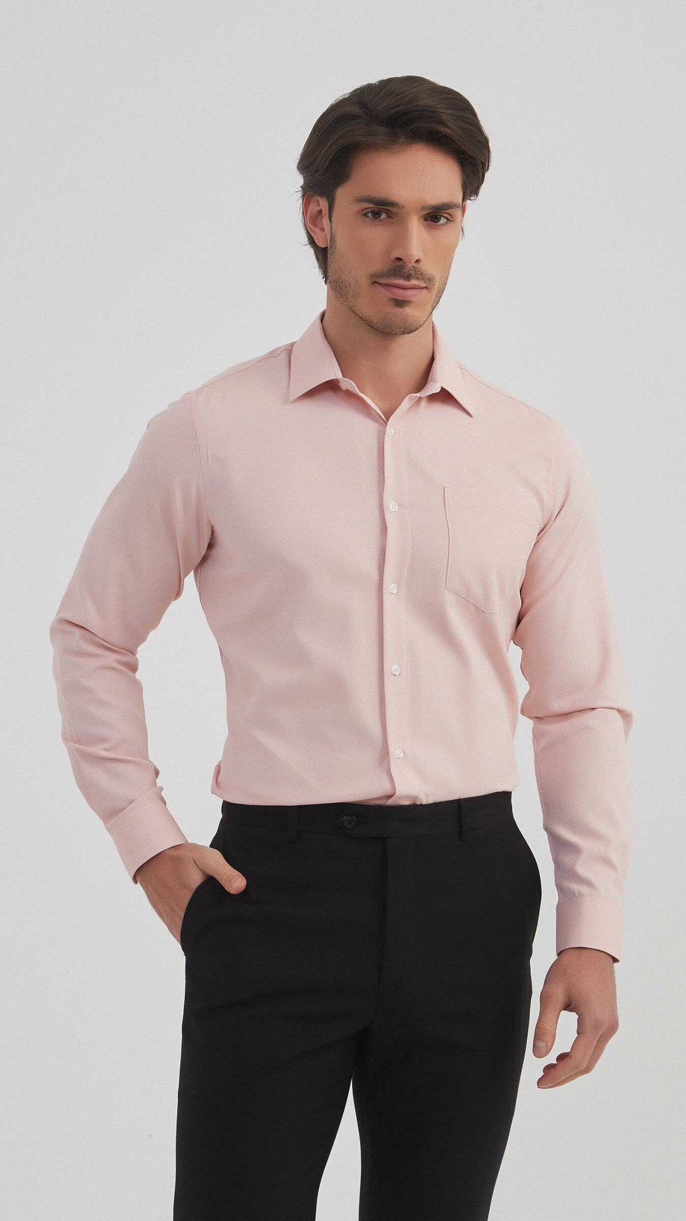 Wholesaler Yves Enzo - Striped shirt comfort fit