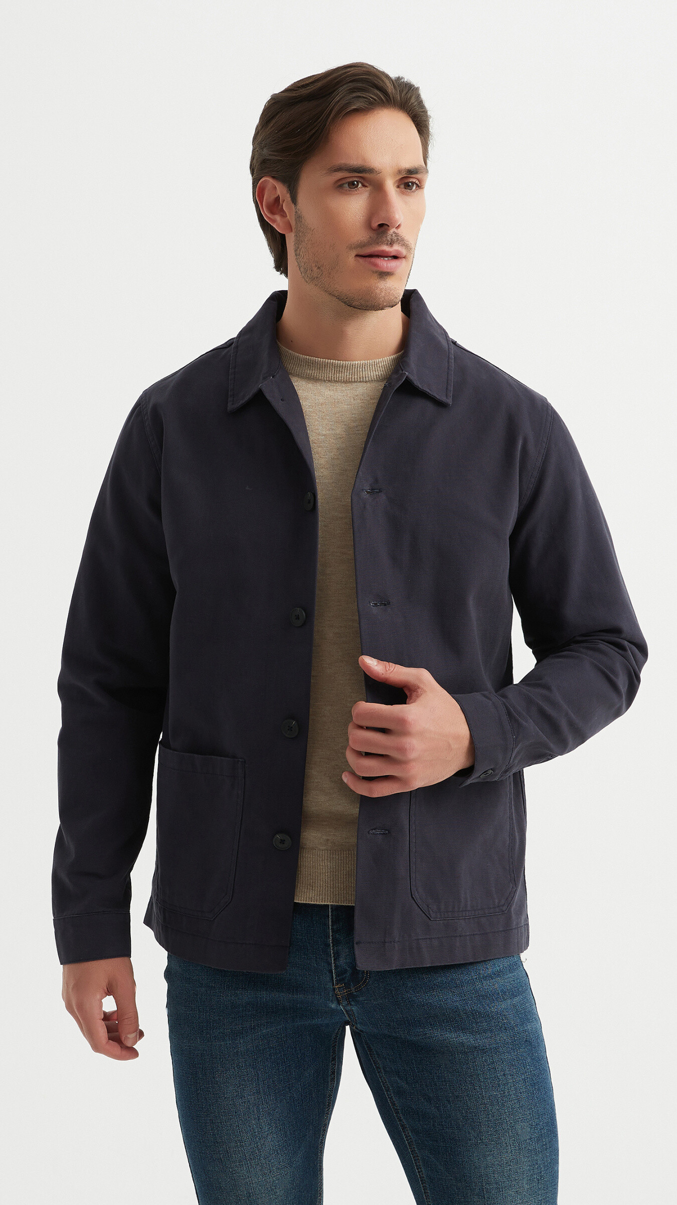 Wholesaler Yves Enzo - Saharan jacket - Marine