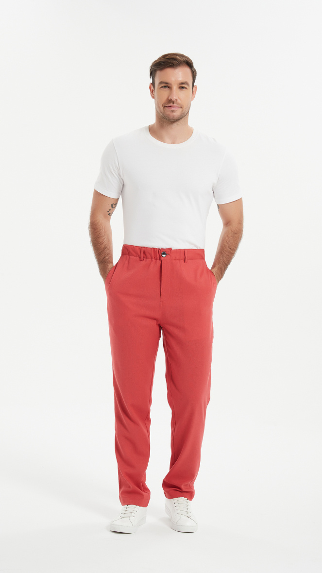 Wholesaler Yves Enzo - Linen pant adjusted fit