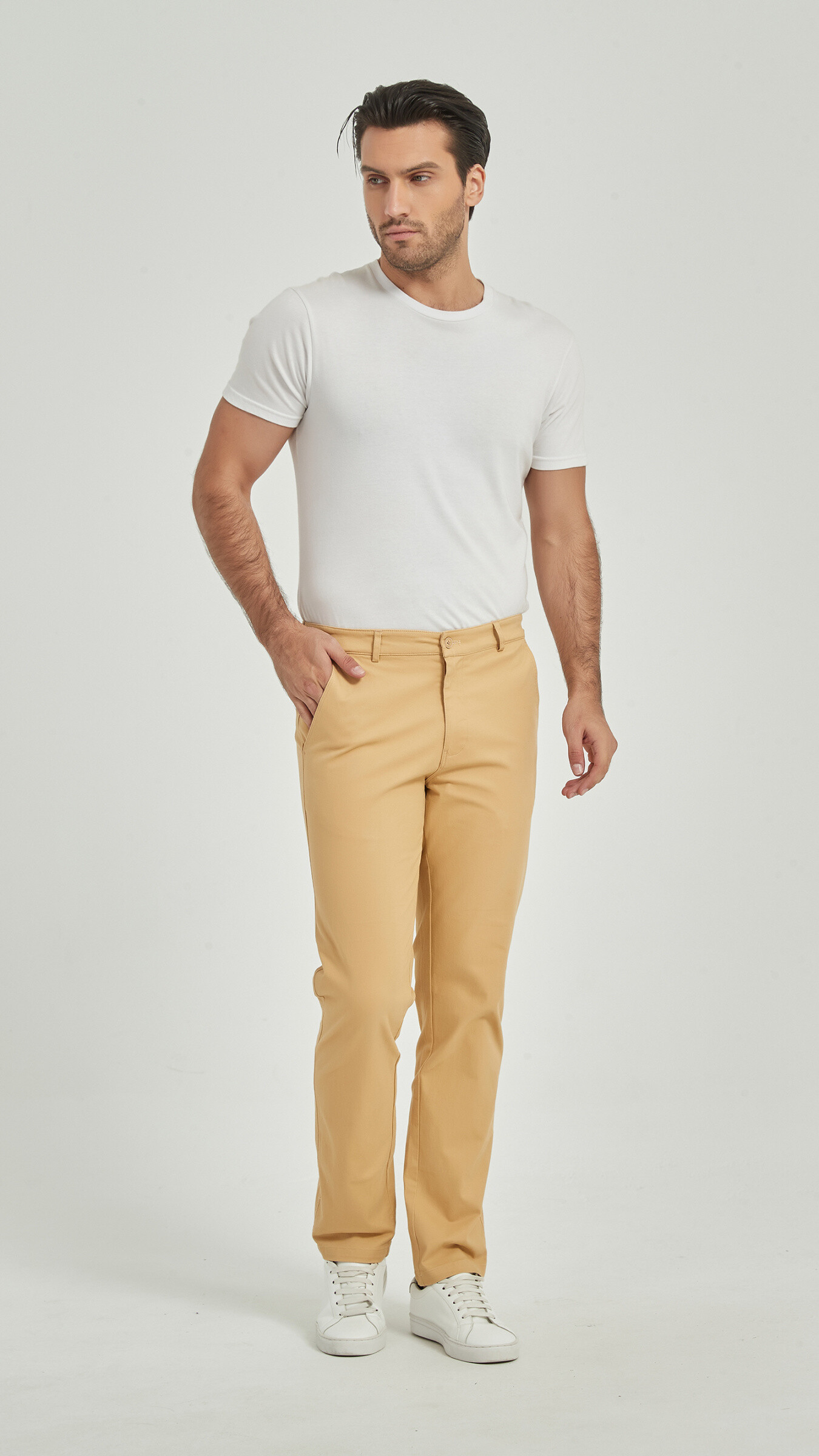 Wholesaler Yves Enzo - Stretch chino pant