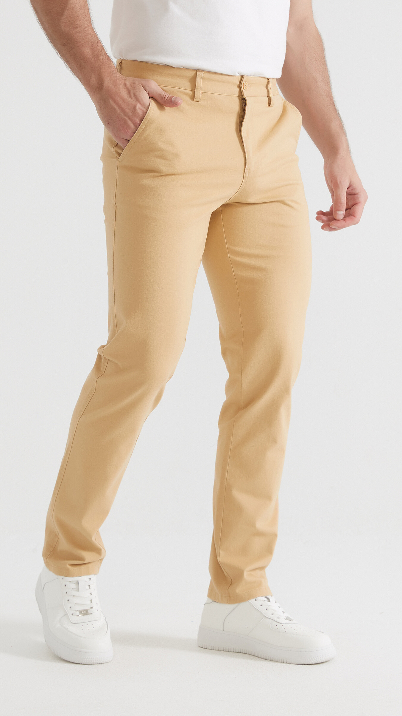 Grossiste Yves Enzo - Chino stretch camel