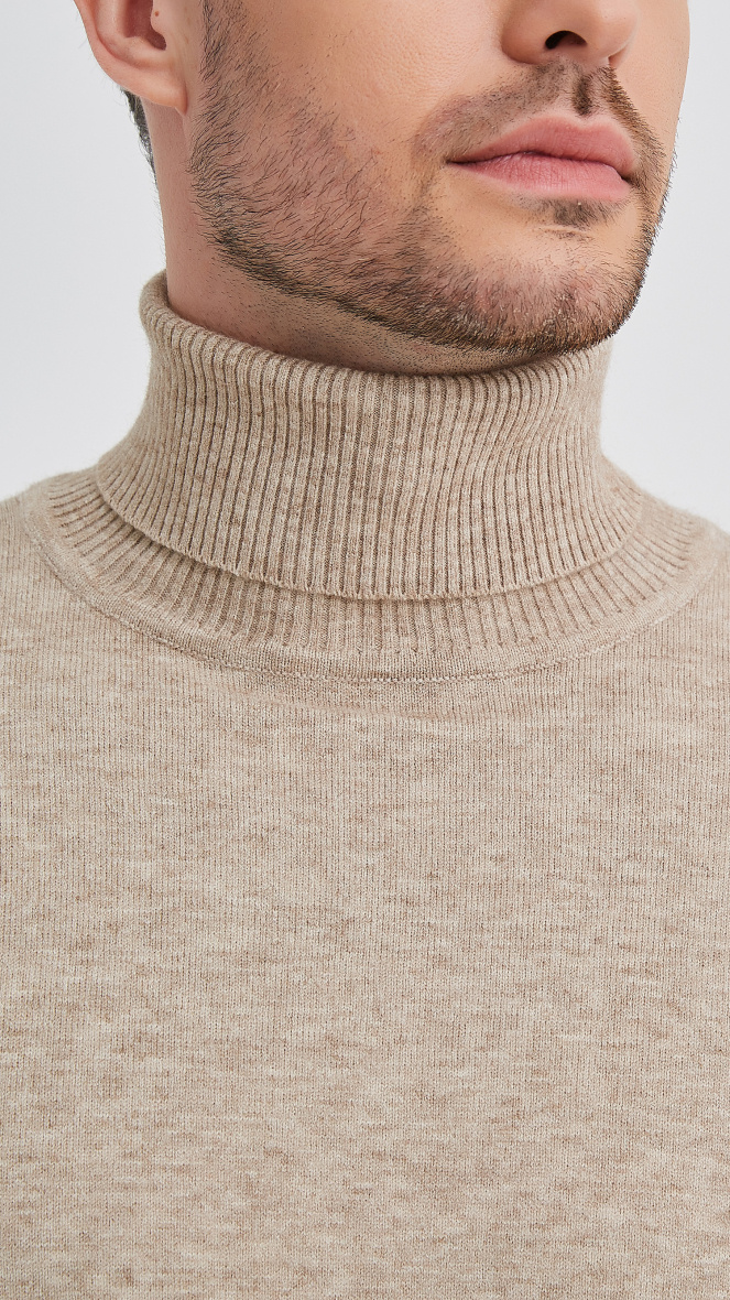 Wholesaler Yves Enzo Paris - V-neck jumper cashmere touch 2XL to 5XL