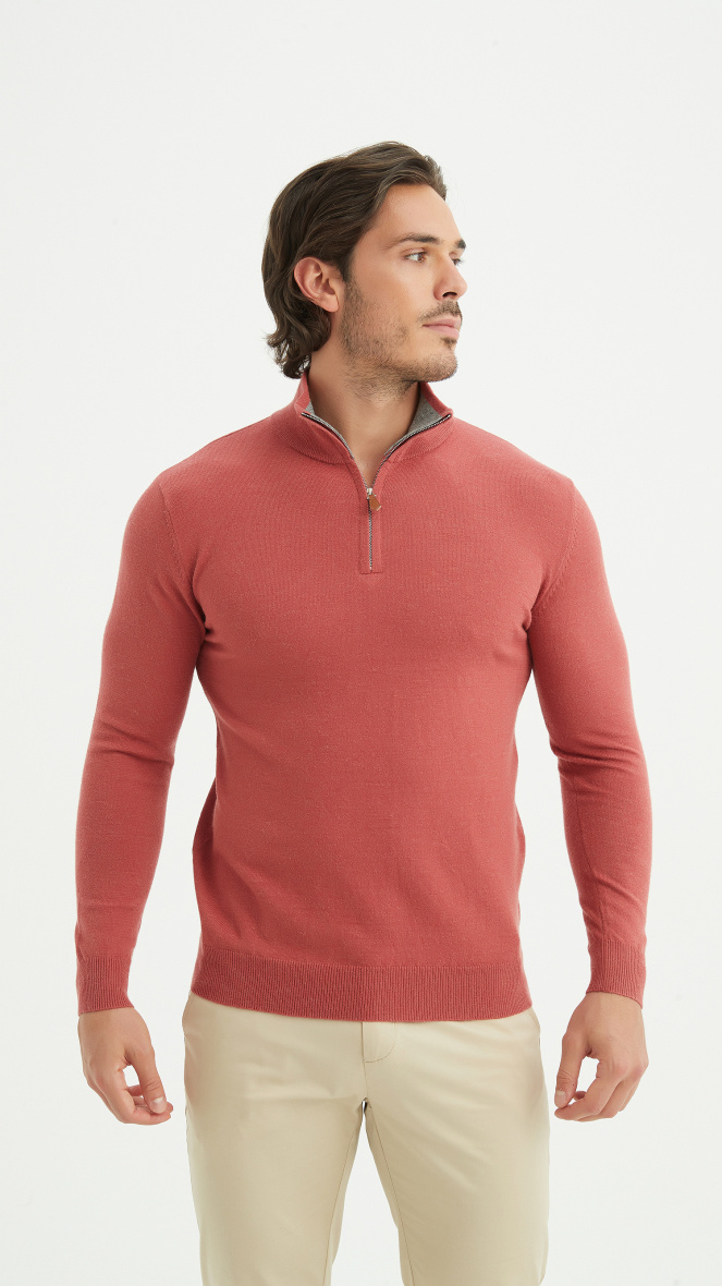 Mayorista Yves Enzo - Cuello camionero "cashmere touch"