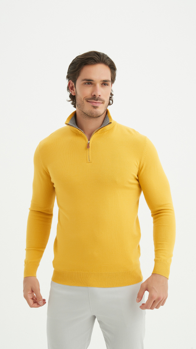 Wholesaler Yves Enzo - “Cashmere touch” trucker collar