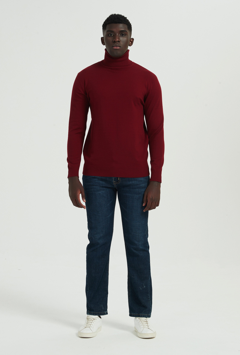 Wholesaler Yves Enzo - Turtle neck jumpers "cashmere touch"