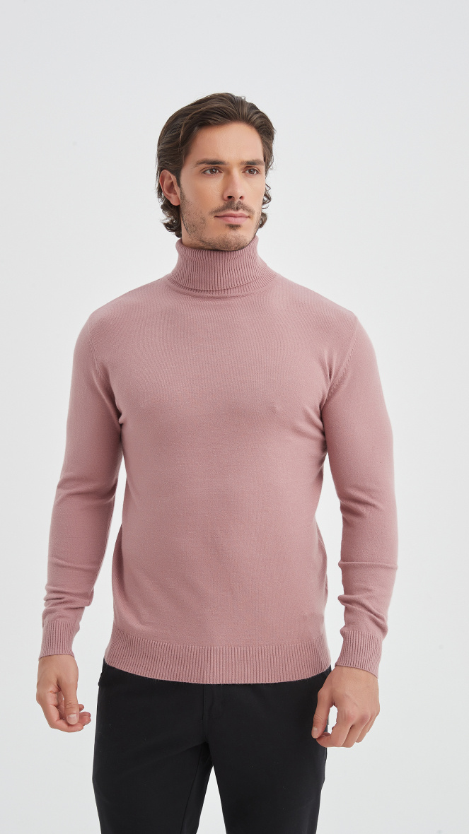 Wholesaler Yves Enzo - Turtle neck jumpers "cashmere touch"