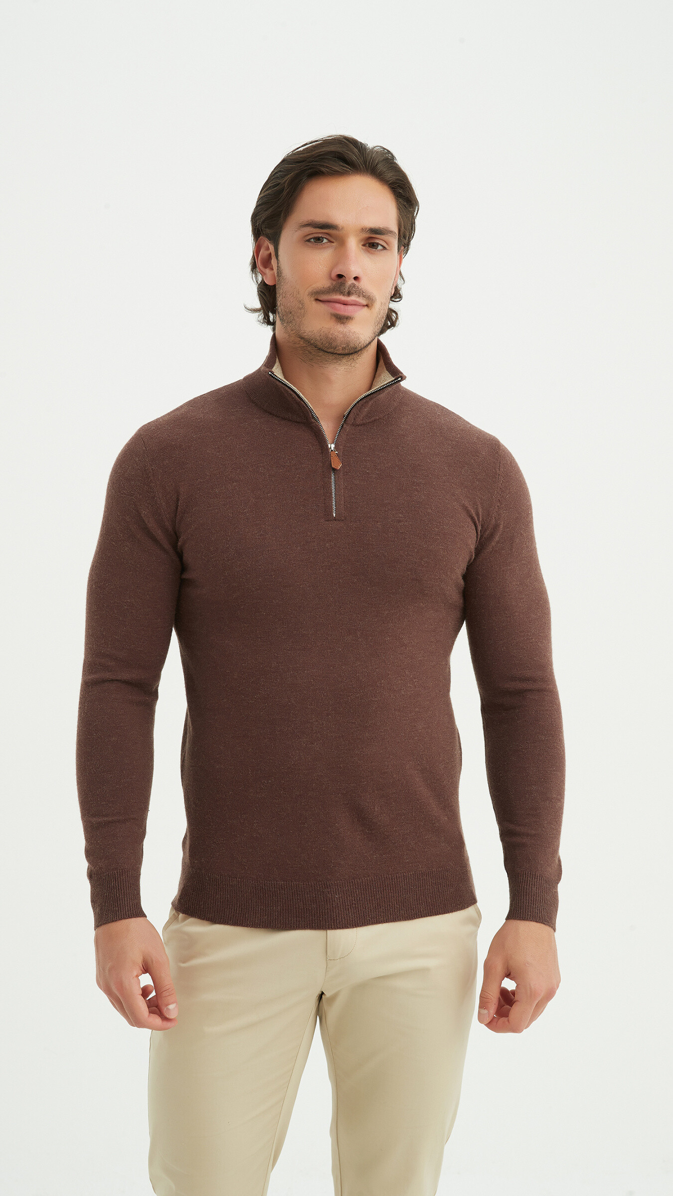 Mayorista Yves Enzo - Suéter con cuello camionero