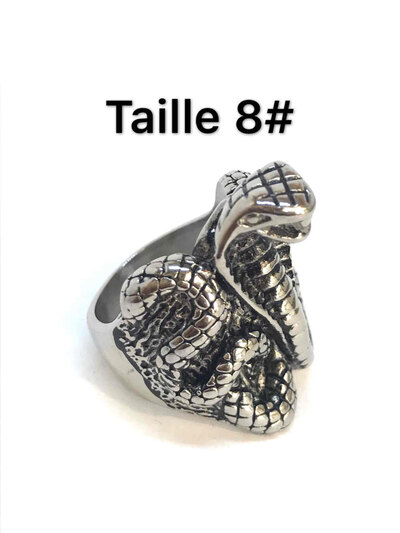 Großhändler Z. Emilie - Kobra-Stahlring Großhändler Z. Emilie - Kobra-Stahlring