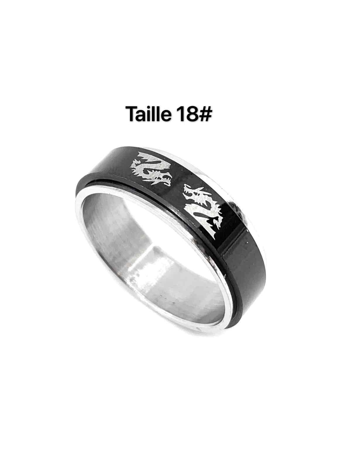 Wholesaler Z. Emilie - Dragon turning steel ring